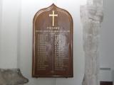 St Lawrence (roll of honour) , Priddy